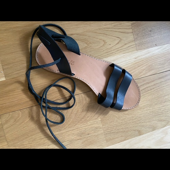 Ankle-Tie Sandal - Picture 2 of 4